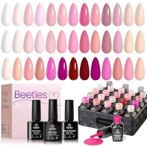 Beetles 20-Color Gel Set
