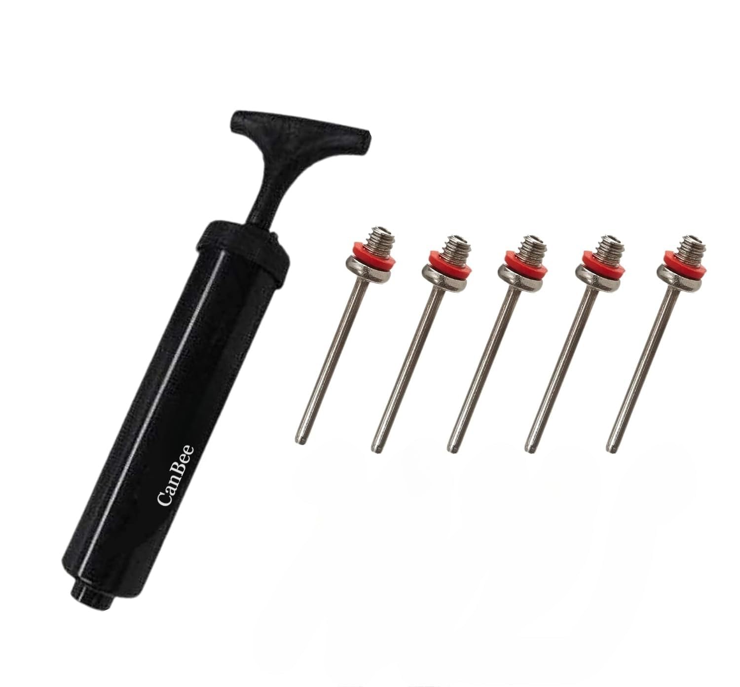 CanBee Cycle Pump for Bicycle High Pressure Air Pump for Cycle Football Pump, Balloon Pump for Quick Inflation Pump for Cycle with Needle Cycle Air Pump for Bicycle, Balls (Ball Pump)-image-45
