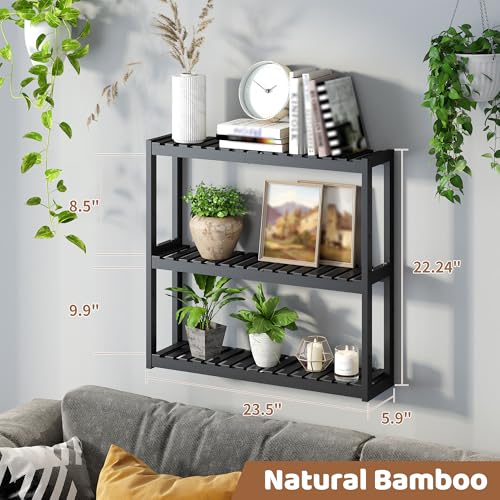 Bathroom-Shelf-Bamboo-Organizer-Rack-Adjustable-3-Tier-Storage-Shelf-Wall-Mounted-Storage-Rack-Over-The-Toilet-Utility-Shelves-Living-Room-Kitchen-ShelfBlack