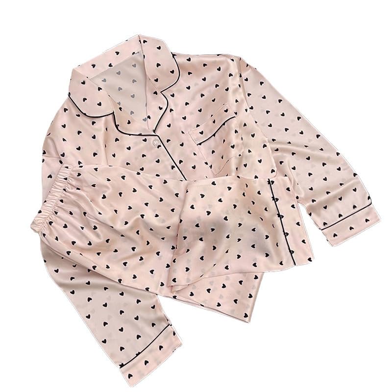 Women Button Down Pajamas Set Long Sleeve Sleepwear Bride Bridesmaid Nightwear Soft 2 Piece Pj Lounge Sets Loungewear