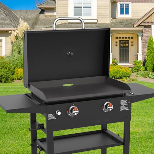 Image of Upgrade Hinged Lid for Blackstone 1517 28 Inch Omnivore Griddle 2024 Model