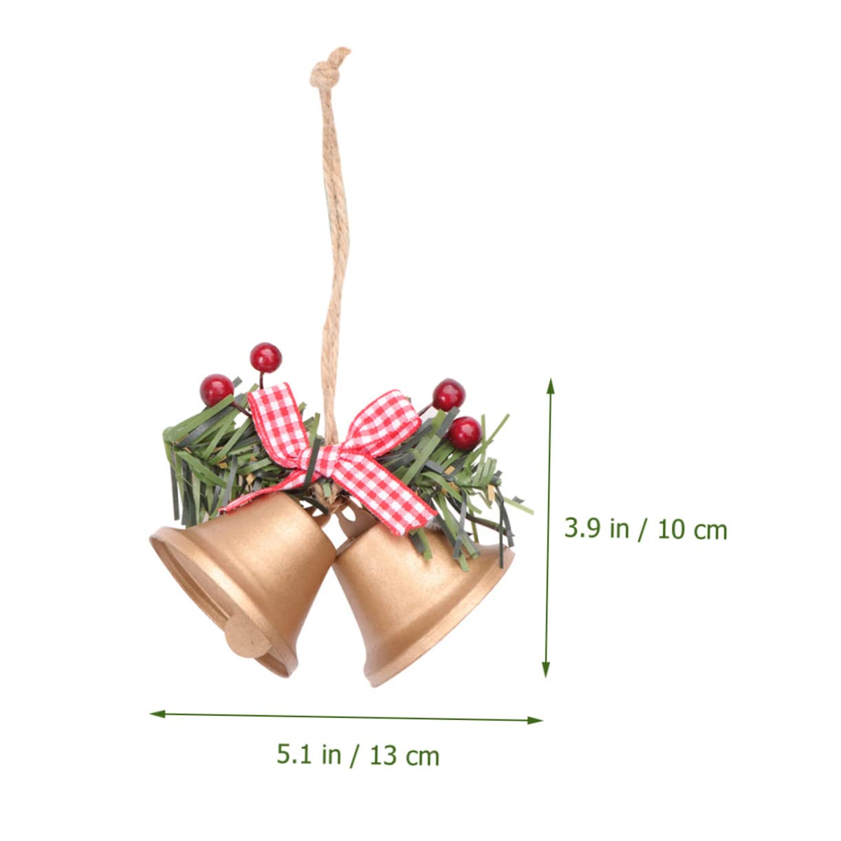 Zerodeko 4 Set Ciondolo Campana Di Natale Christmas Party Albero Natale Ornamenti A Campana Per L'albero Di Decorazioni Natalizie Con Appesa Campane Di 6 Pezzi * 4