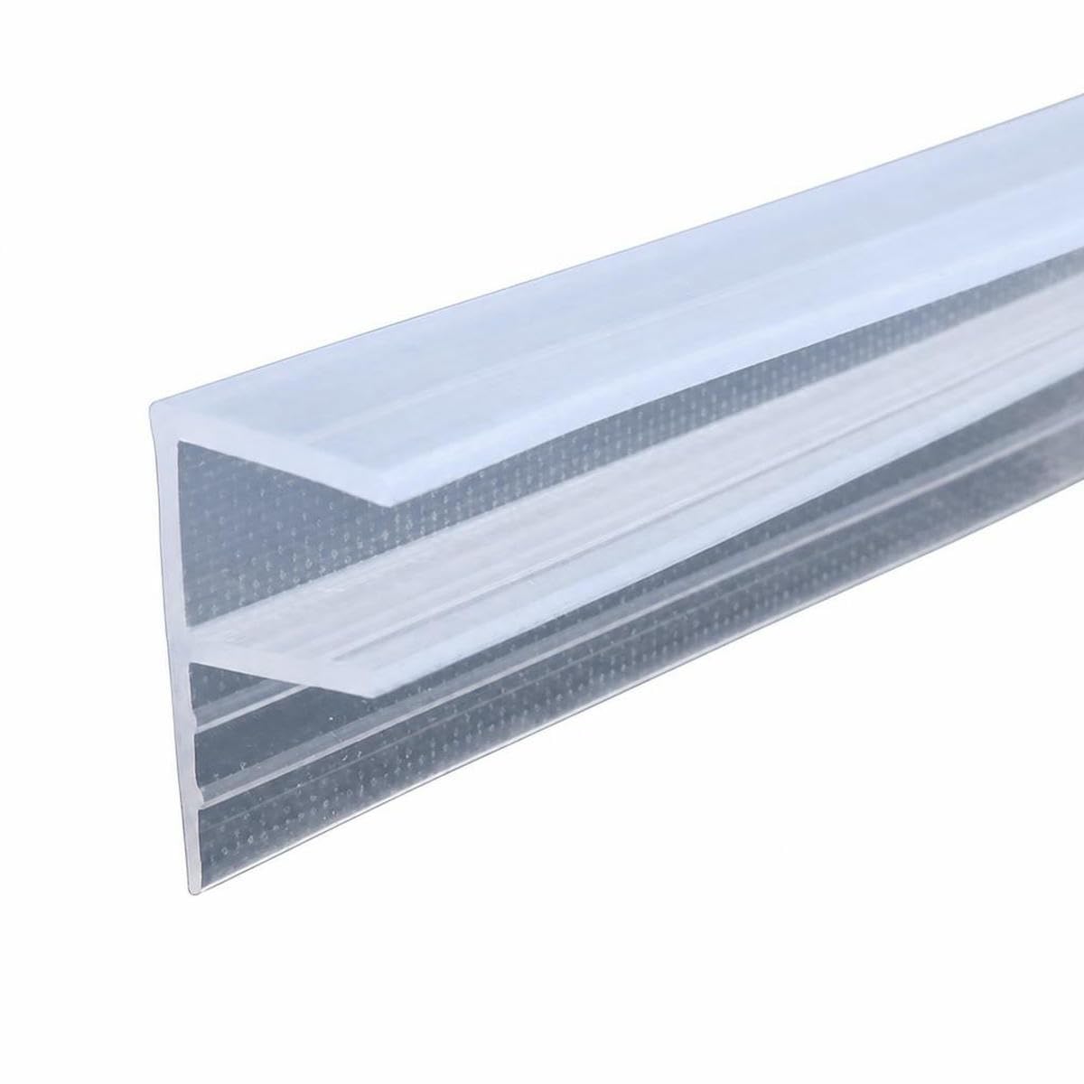 Jmgdj F-Type 8Mm H-Shaped, F-Shaped, U-Shaped Frameless Glass Door Sealing Strip, Bathroom Water Blocking Sealing Strip-4.0M
