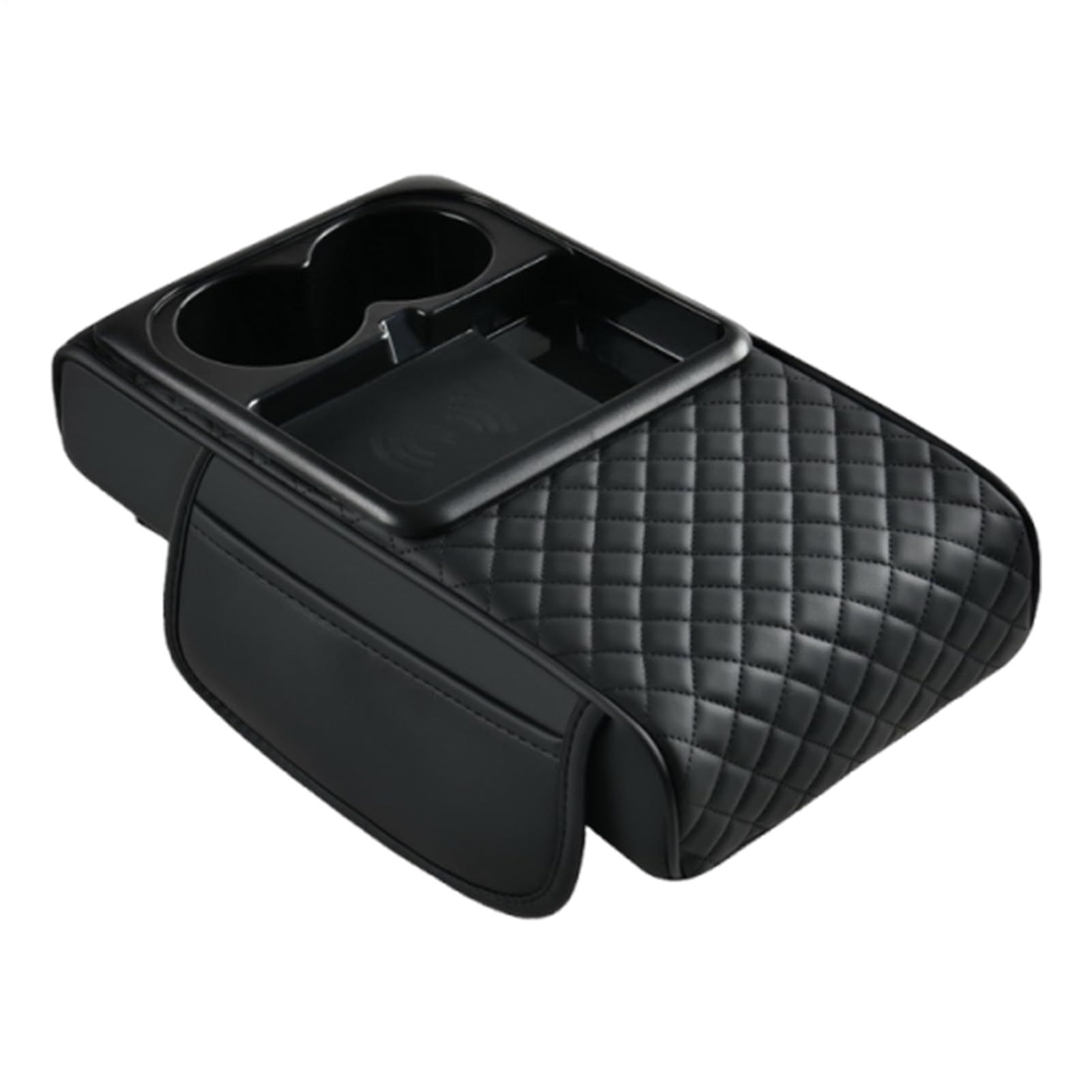 Boîte de rangement accoudoir voiture chargeur sans fil pratique