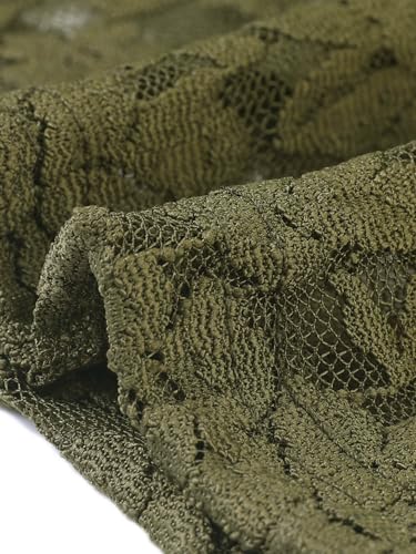 Image of Agnes Orinda Plus Size Cardigans for Women Lace Cardigan Lightweight Crochet 3 /4 Sleeve Cover Up Jacket