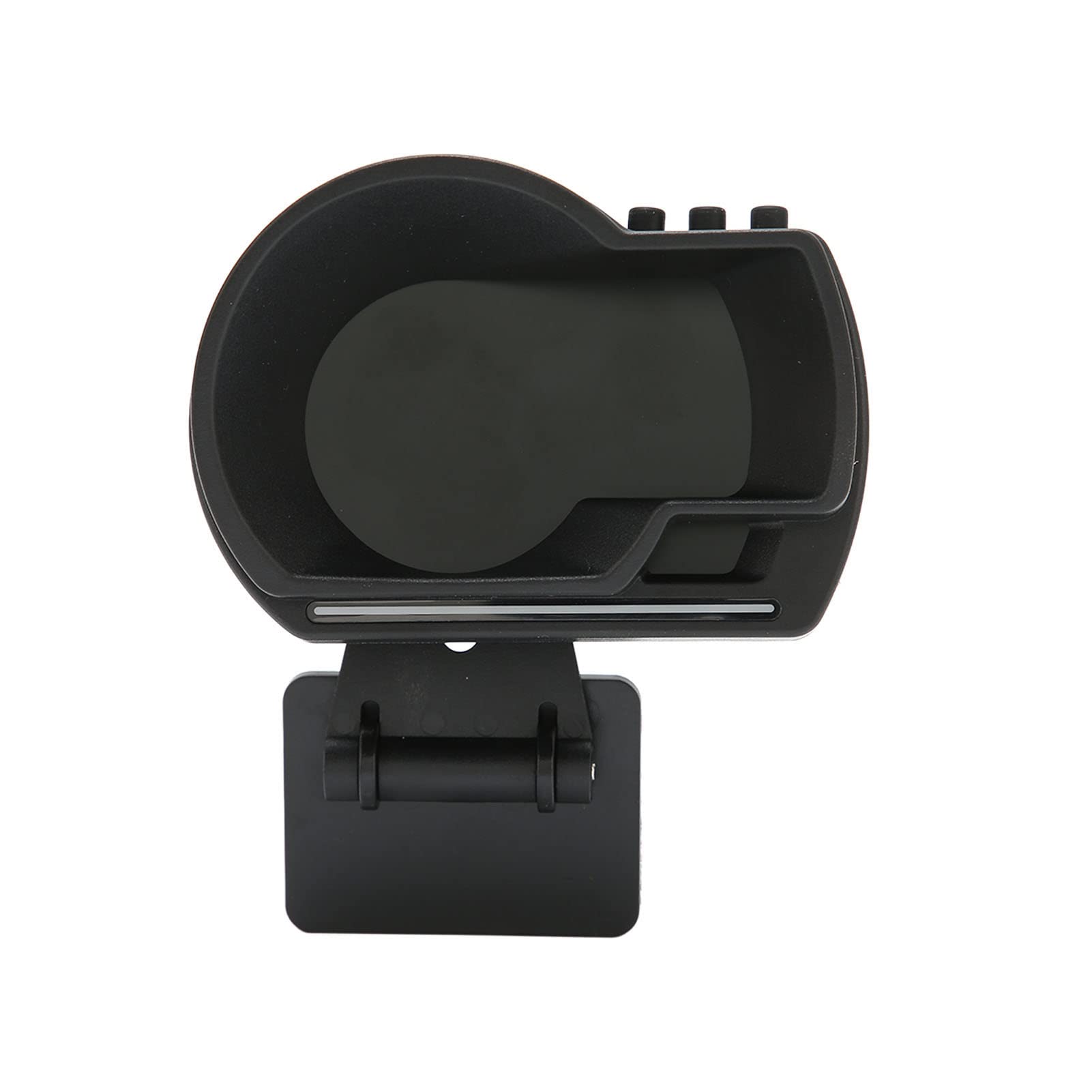 HUD Para Tablero De Automóvil, Modo Dual OBD2 Indicador HUD + GPS Universal Velocímetro 3 Pantalla LCD Medidor De Velocidad Digital Multifunción, Alarma De Velocidad RPM Voltaje Presión De Temperatura