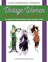 Vintage Women: Adult Coloring Book #3: Vintage Fashion from the Early 1920s 1944633006 Book Cover