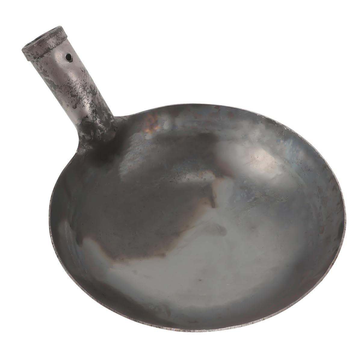 BESPORTBLE Pala de Metal para Estiércol Reutilizable Cucharón Grande de 24 Cm, Herramienta Resistente para Limpiar Lodo y Pozos de Aguas Residuales en Jardinería y Mantenimiento Agrícola