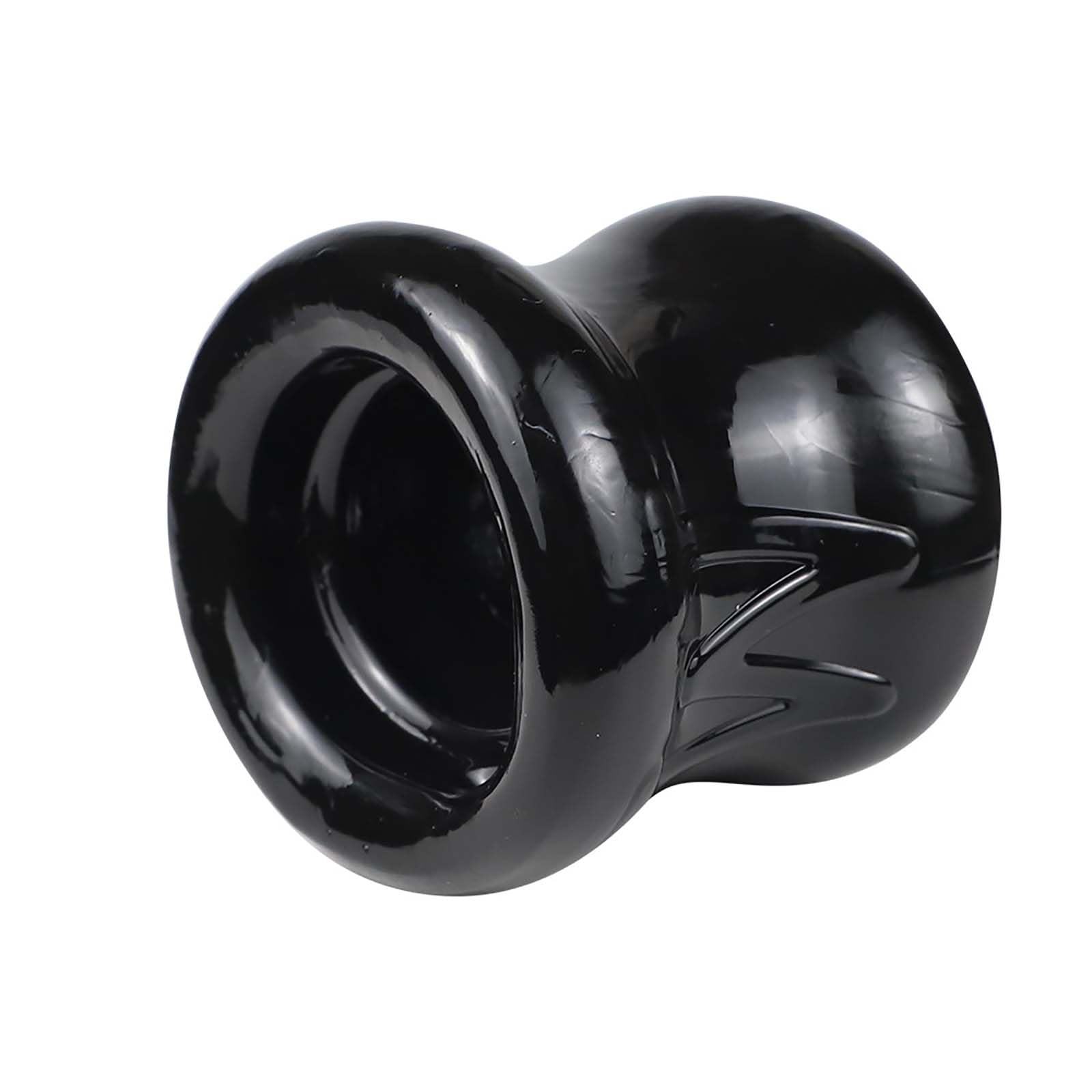 Set di stretching con anelli elastici leggeri e resistenti, anelli morbidi per esercizi da uomo - E65IT (Black)