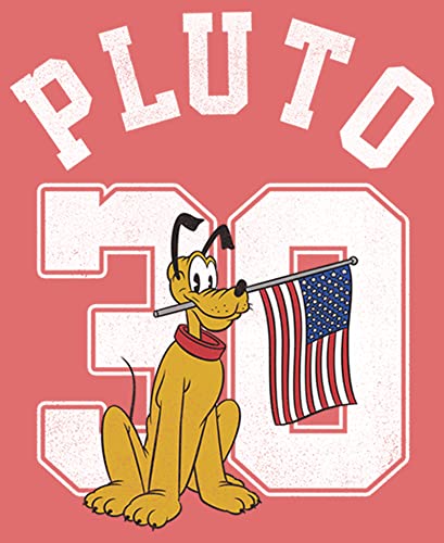Disney Characters Pluto Collegiate Boy's Performance Tee2