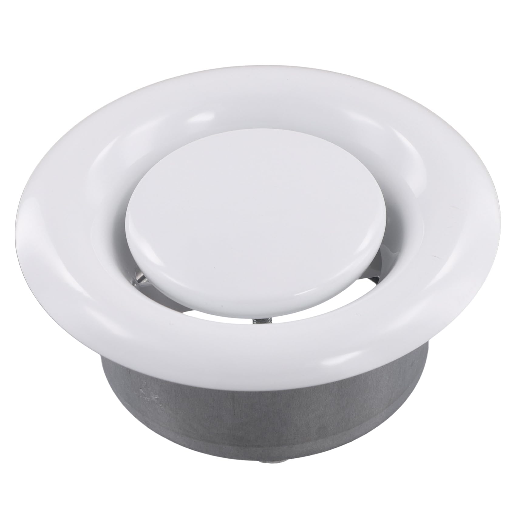 Littimoon Round Air Vent Cover Outlet Adjustable Exhaust Vent Ducting Ventilation Ceiling Air Vent Cover