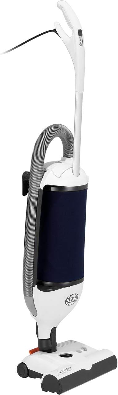 SEBO 90815GB Felix ePower Vacuum Cleaner, 700 W, White/Navy