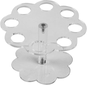 Ice Cream Cone Holder,8 Holes Ice Cream Cone Holder Stand,Cotton Candy Cones Holder,Acrylic Cone Holder,Cone Holder Stand