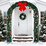 Karl home Christmas Artificial Tree Arch, Holiday Parties, Family, Baby, Weddings, Festival Home Decor, Garden Accessories Durable, Reusable, Flower, Holiday Decorations, Archway, Stand, Porch