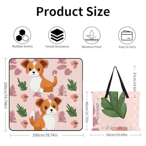 Couverture de plage pour chien avec zip : l'accessoire idéal pour le camping