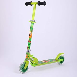 Paelf Inline Scooter 2-Wheeled Lifting Folding Scooter Kick Scooter Best Gifts for Young Boys Girls Micro Scooter Toddler Baby Scooter Perfect for Children Aged 8+