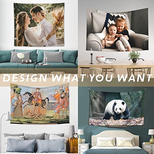Byxhuc Wall Tapestry Custom Cool, Custom Banner Sign For Bedroom Personalized Tapestry, Custom Tapestry Upload Images Banners And Signs Customize For Bedroom 40" * 30" Horizontal #TOP2