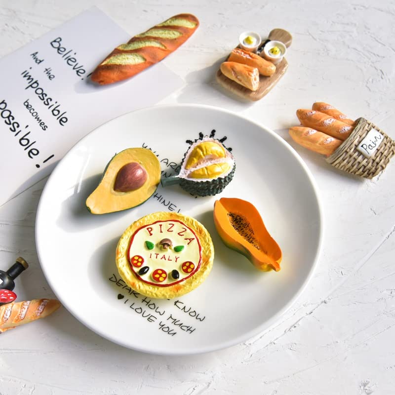 Amazon.com: SERHEX Refrigerator Paste Magnetic Bread Egg Durian