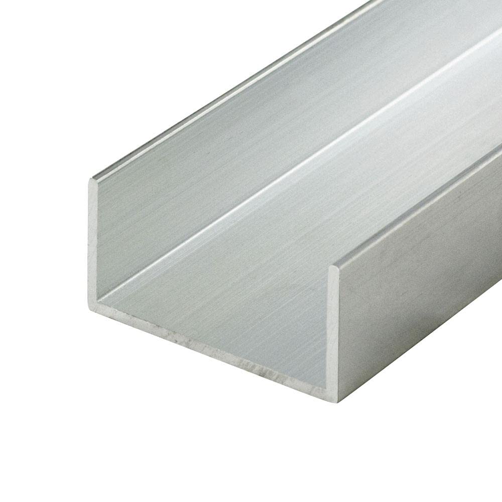 Outwater aluminum U-channel 1-3/8 inside dimension, 36" (pack of 4)