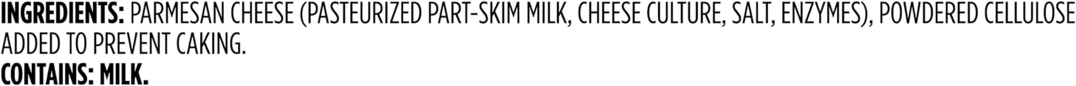 Amazon Grocery, Grated Parmesan Cheese Shaker, 16 Oz (Previously Happy Belly, Packaging May Vary)