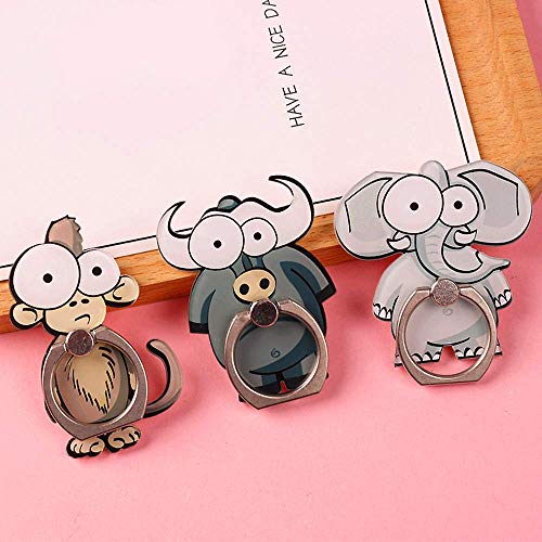 Underreef Cell Phone Finger Ring Holder Cute Animal Smartphone Stand 361 Swivel For Iphone, Ipad, Samsung Htc Nokia Smartphones Tablet (Monkey) #TOP5