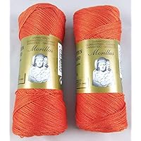Molle Confezione 8 Gomitoli Zepelin Cotone Perlato Ne 5/2 - 100% Cotone Egiziano Mercerizzato, Colore Blu 29 Multicolor - Per Uncinetto E Maglia