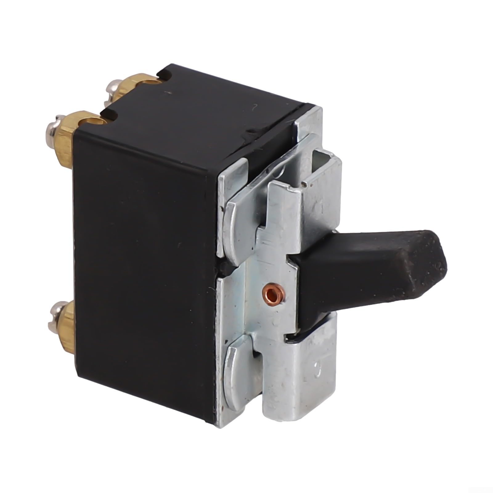 Whychstore Interruttore a Pulsante per Smerigliatrice Angolare, Facile da Montare, AC250V 5A, Nero