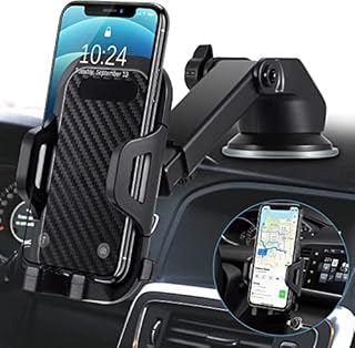 Cvozo mobile phone holder car 3 in 1 ventilation and suction cup mobile phone holder for the car silicone protection universal car mobile phone holder 360° rotatable flexible for all mobile phones