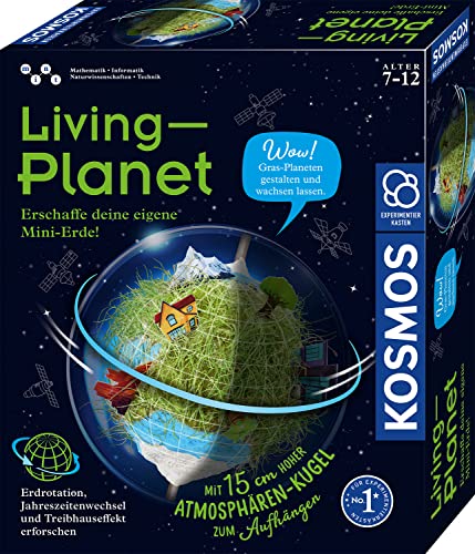 Boîte d'Expérimentation Kosmos Living Planet avec Serre et Kit Biologie
