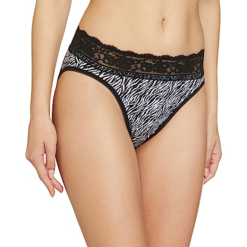 Image of Marks & Spencer Womens Cotton Blend Marks and Spencer Briefs (T61 5024L Black Mix XS)