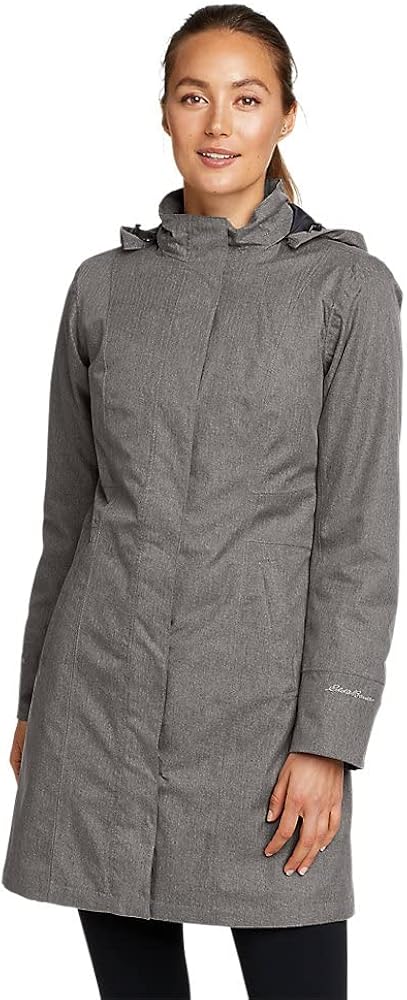 Eddie Bauer Women's Girl On The Go Insulated Trench Coat