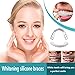‌2 Pairs Natural-Looking Temporary Smile Solutions, Top & Bottom Adjustable for Comfortable Experience(Red)