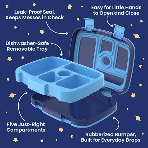Image of Bentgo + BLUEY Kids Leak-Proof, 5-Compartment Bento-Style Kids Lunch Box