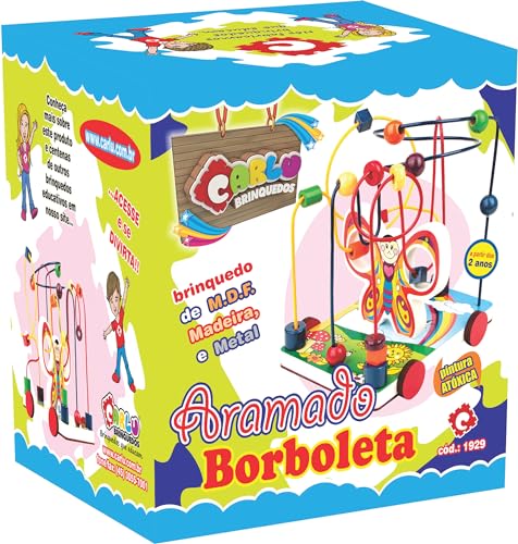 Carlu Brinquedos - Aramado Borboleta, 2+ Anos Multicolor, 1929