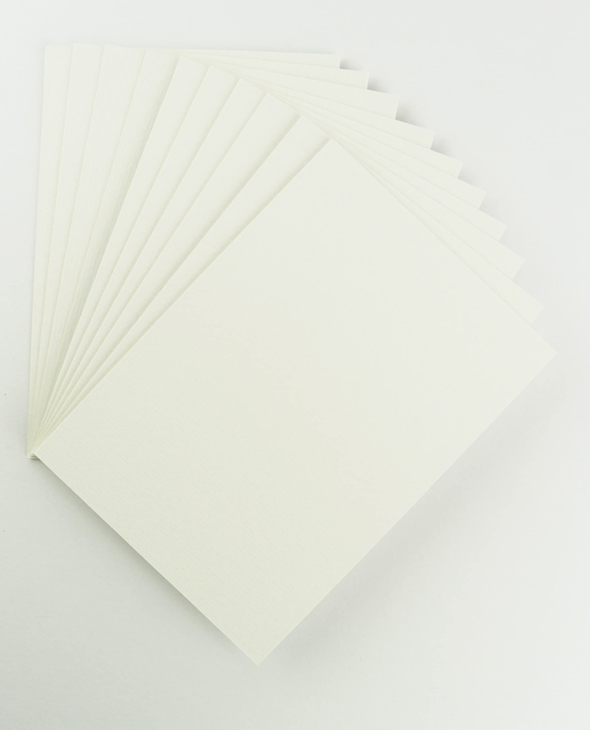 Pictures Prints Framing Pack of 10 Antique/Off White Mount Backing Board Card (1.25mm Thick) Size A1 โ image 1
