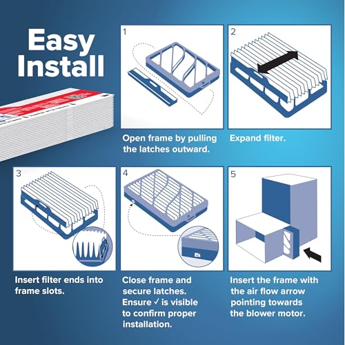 Image of Filtrete 20x25x4 Refillable Air Filter replacement, MPR 1000, MERV 11, Allergen Defense, 2 Pack, use with reusable air filter frame of Filtrete Refillable Air Filter Kit 20x25x4, for HVAC, Furnace, AC