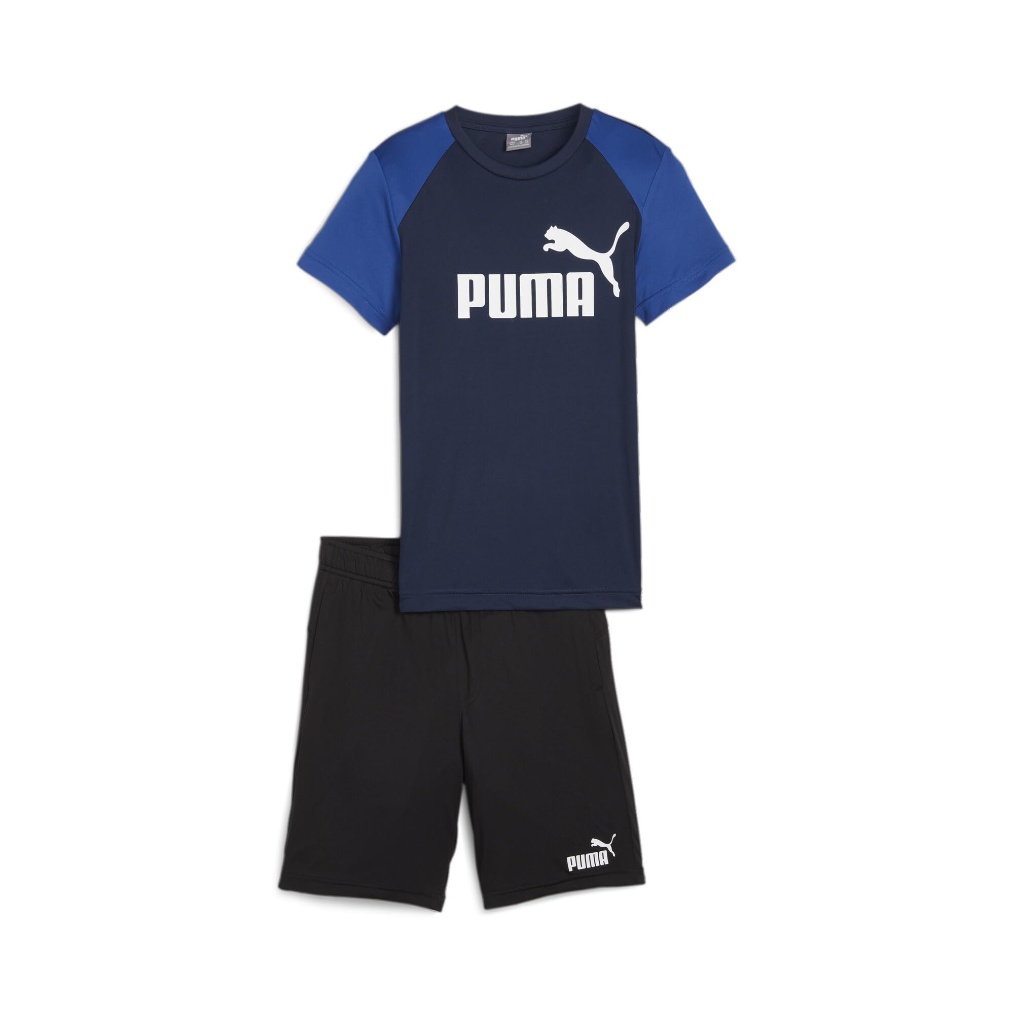 PUMA Jungen Kurzes Polyester-set B Jogginganzug
