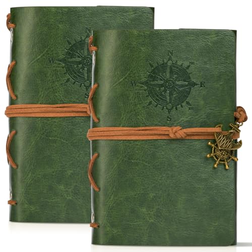 Lightwish 水彩日記帳 2パック 30シート 綿100% 300gsm/140ポンド ホットプレス 中性旅行スケッチブック アーティスト/学生用 3.15インチ x 4.75インチ