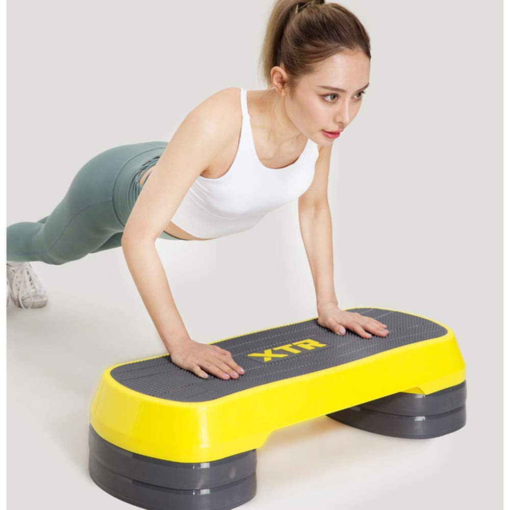 Stepper,Aerobik Step Steps Ćwiczenia cardio Siłownia Joga Trening w domu Pilates Platforma Regulowana maszyna do ćwiczeń na stepperze