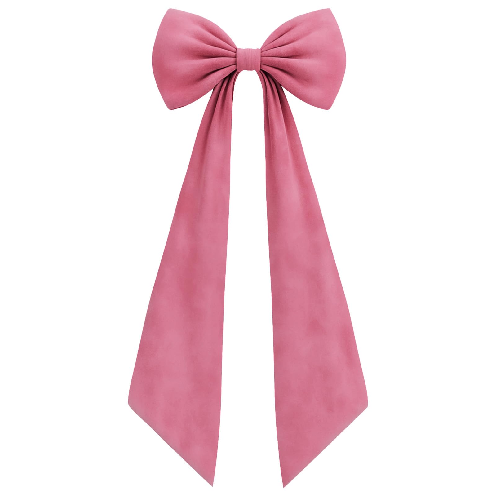 Big Pink Bow Decor 50x20 Inch Coquette Birthday Decorations, Large Giant Velvet Coquette Room Wall Decor Bridal Shower Wedding Girl Just Want to Be One (Heavyweight Velvet, Shaping Process)