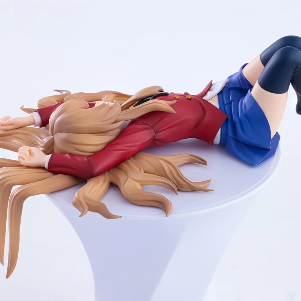 AisakaTaiga Figura Anime Girls Serie 14 cm Estatua AisakaTaiga | Modelo de PVC, figura de anime de estilo uniforme, figuras de pintura original, coleccionable hecho a mano