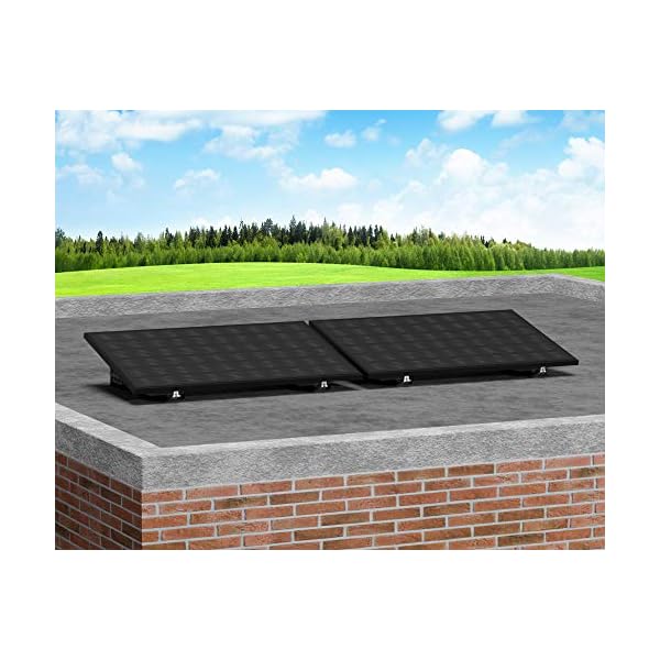 Mini Solaranlage 600 Watt Solarstrom für Eigenverbrauch | Plug & Play Komplettset | Montagematerial für Flachdach… – Bild 4