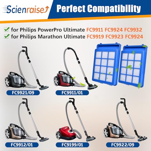 Filtro Philips PowerPro Ultimate CP0484 para recuperar la succión máxima 2