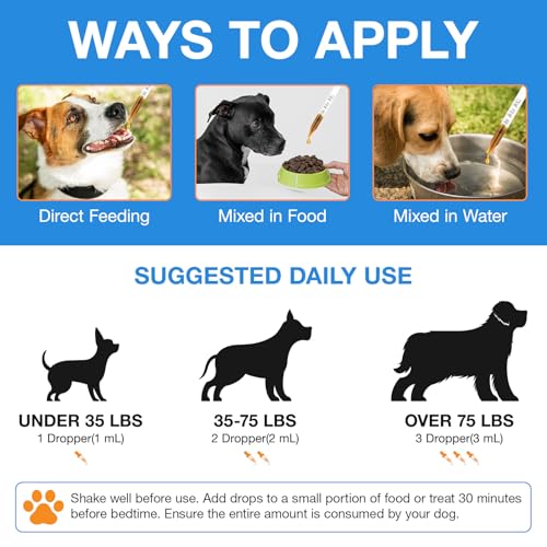Kennel Cough for Dogs, 2PCS Liquid Drops Remedy, Kennel Cough Treatment for Dogs,Hund Husten Behandlung für alle Rassen & Größen