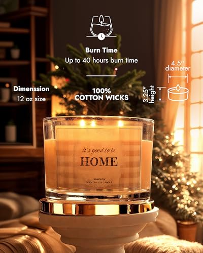 96North SC-F Fresh Linen & Soft Amber Candle | Large 3 Wick Jar Candle thumb #2