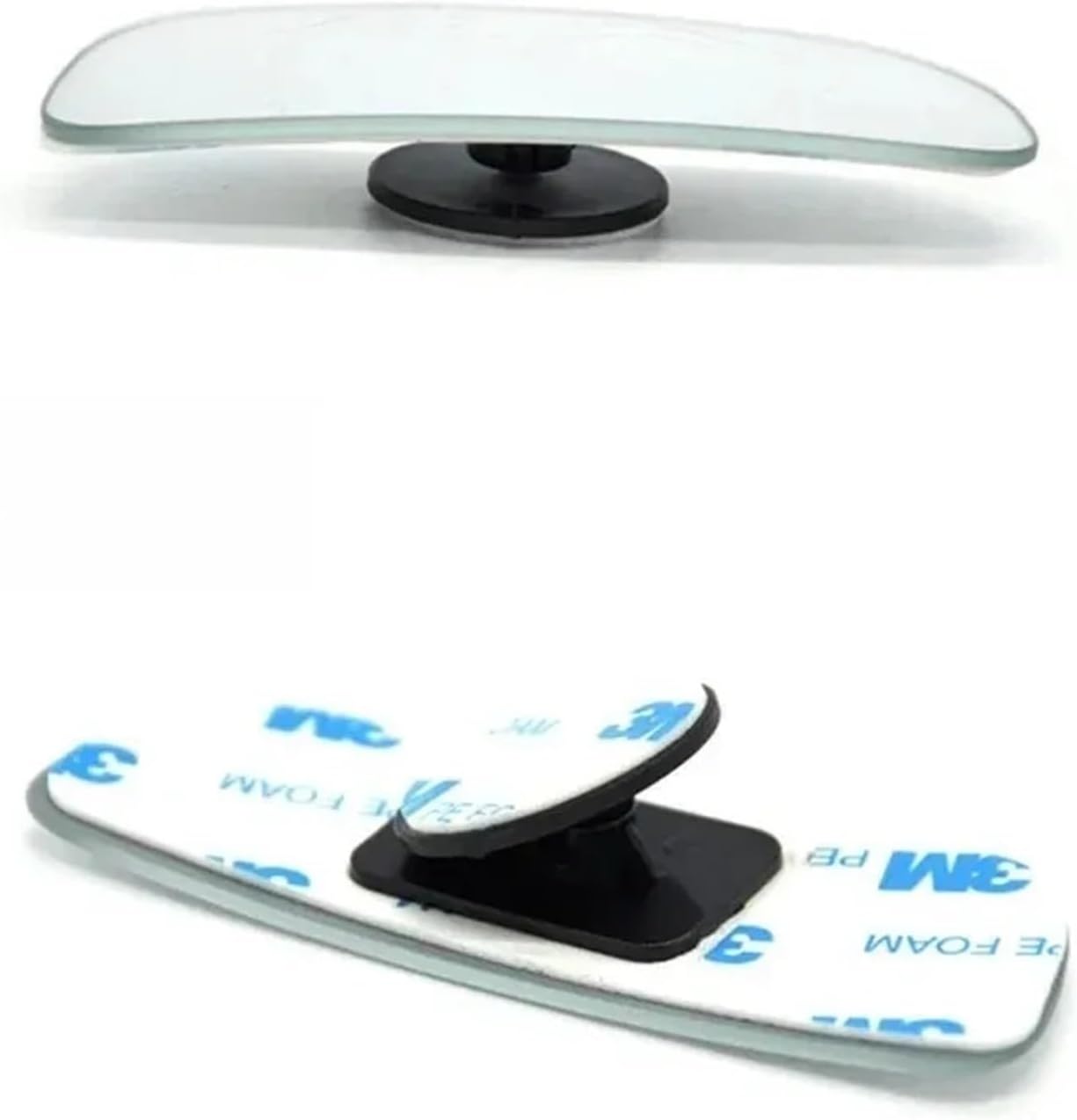 Car Arc Wide-angle Rearview Mirror - Clear Slim Blind Spot Reversing Glass for SUV - 2Pcs Convex Parking Mirror
