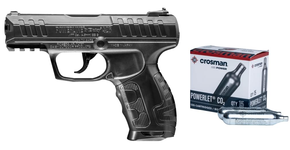 Amazon.com : Crosman Daisy Powerline 426 Air Pistol 15-Count CO2