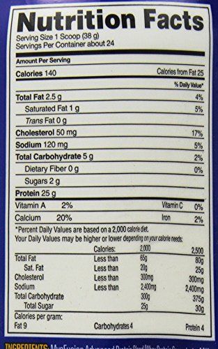 MyoFusion Advanced Protein Baunilha 2 lbs - Gaspari Nutrition