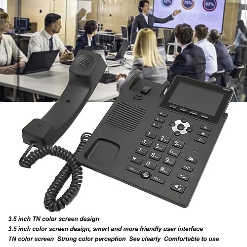 Téléphone IP avec 8 touches programmables et conférence SIP active - 3
