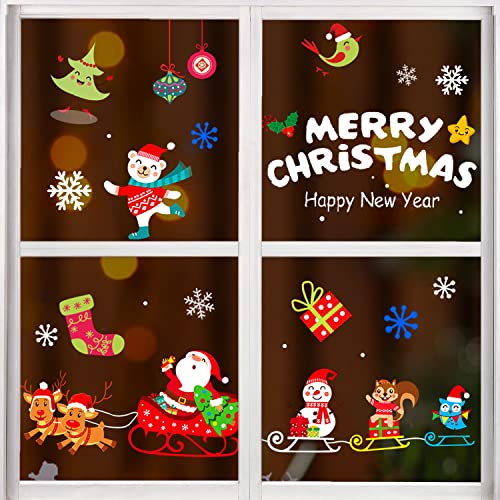 Adhesivos Navidad Puerta Marca WELLXUNK